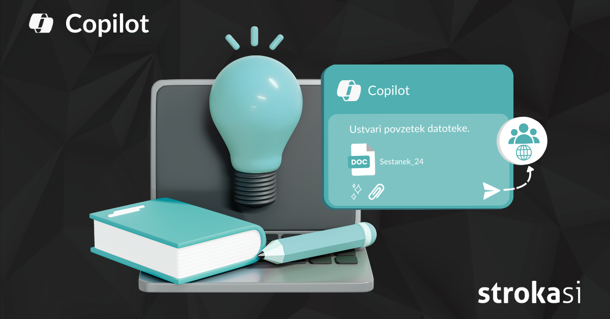 Microsoft Copilot delavnica: lahko AI tehnologija postane vaš strateški partner?