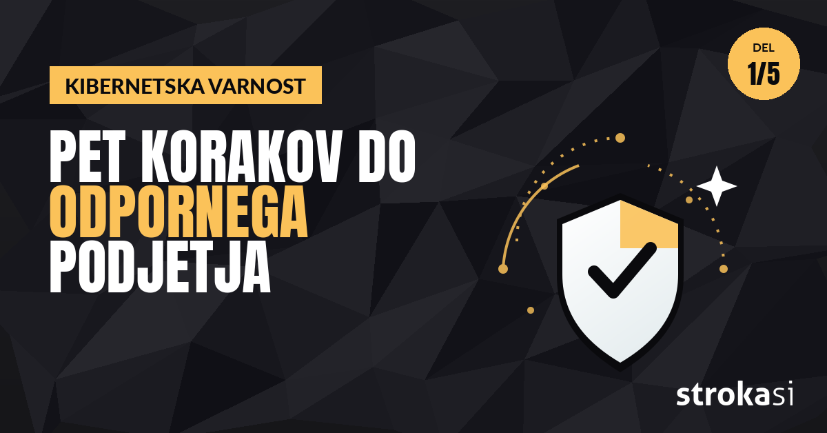 Pet korakov do odpornega podjetja (1/5)